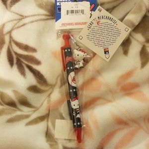 Hello Kitty MLB Pen w Charm: Cleveland Indians